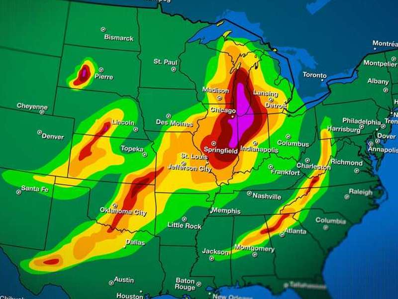weather animation in real time